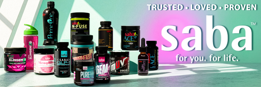 Saba wellness supplement collection — Trusted, Loved, Proven